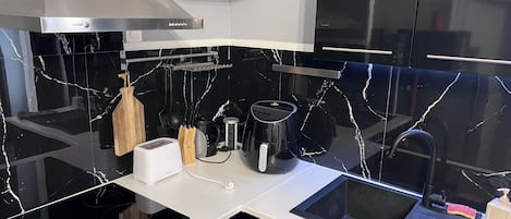 Microwave, stovetop