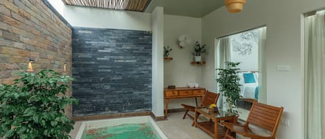 Cottage Luxe, patio | Ăquipements de la chambre