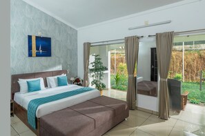 Premium-Ferienhaus, Terrasse | Zimmerausstattung