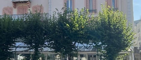 Fassade der Unterkunft