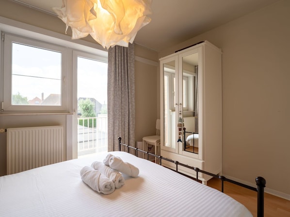 2 chambres, lit parapluie, Wi-Fi gratuit