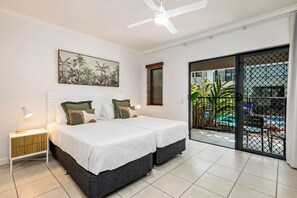 2 Schlafzimmer, BĂŒgeleisen/BĂŒgelbrett, kostenloses WLAN, BettwĂ€sche