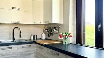 Microwave, oven, stovetop