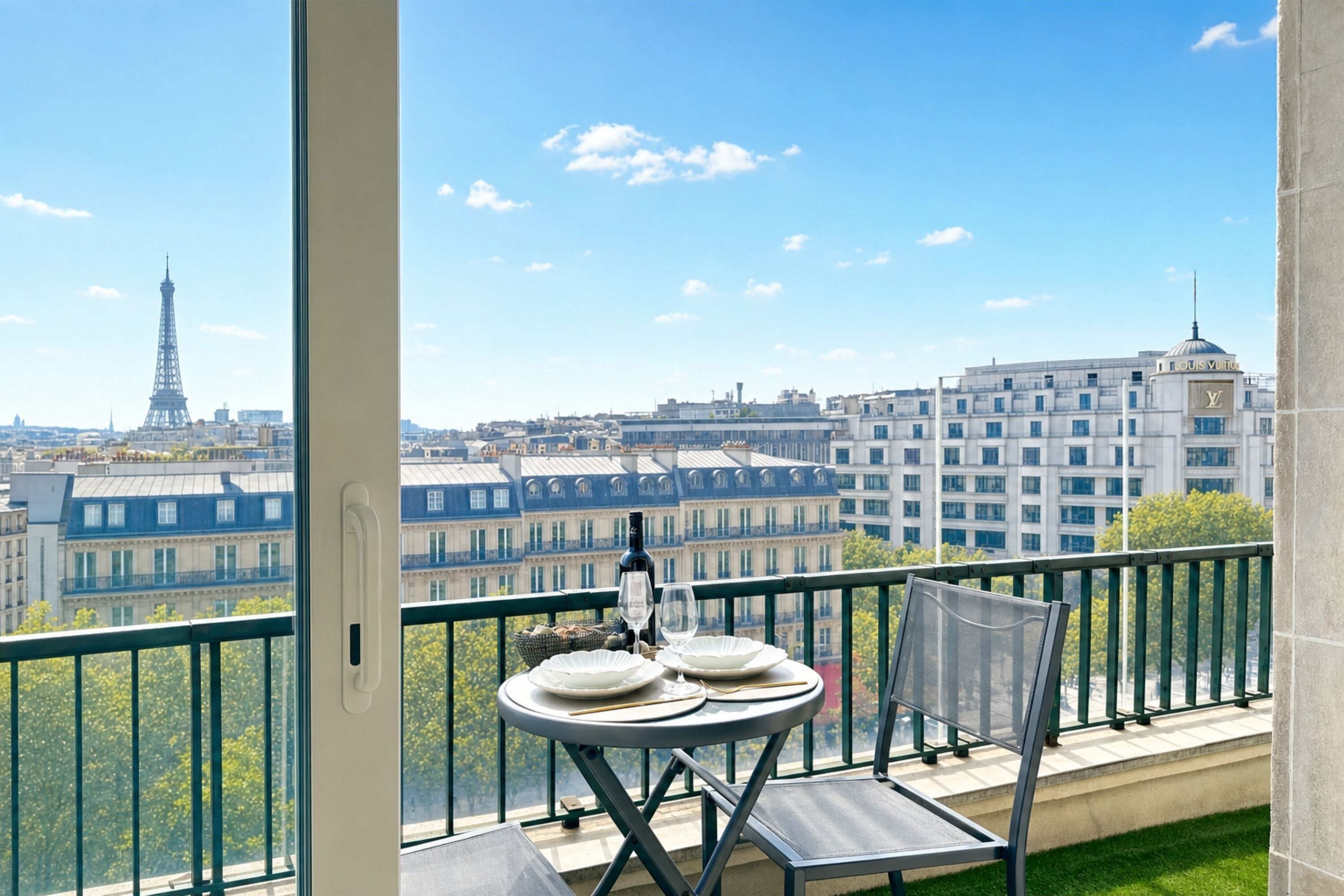 Deluxe Studio, City View | Terrace/patio