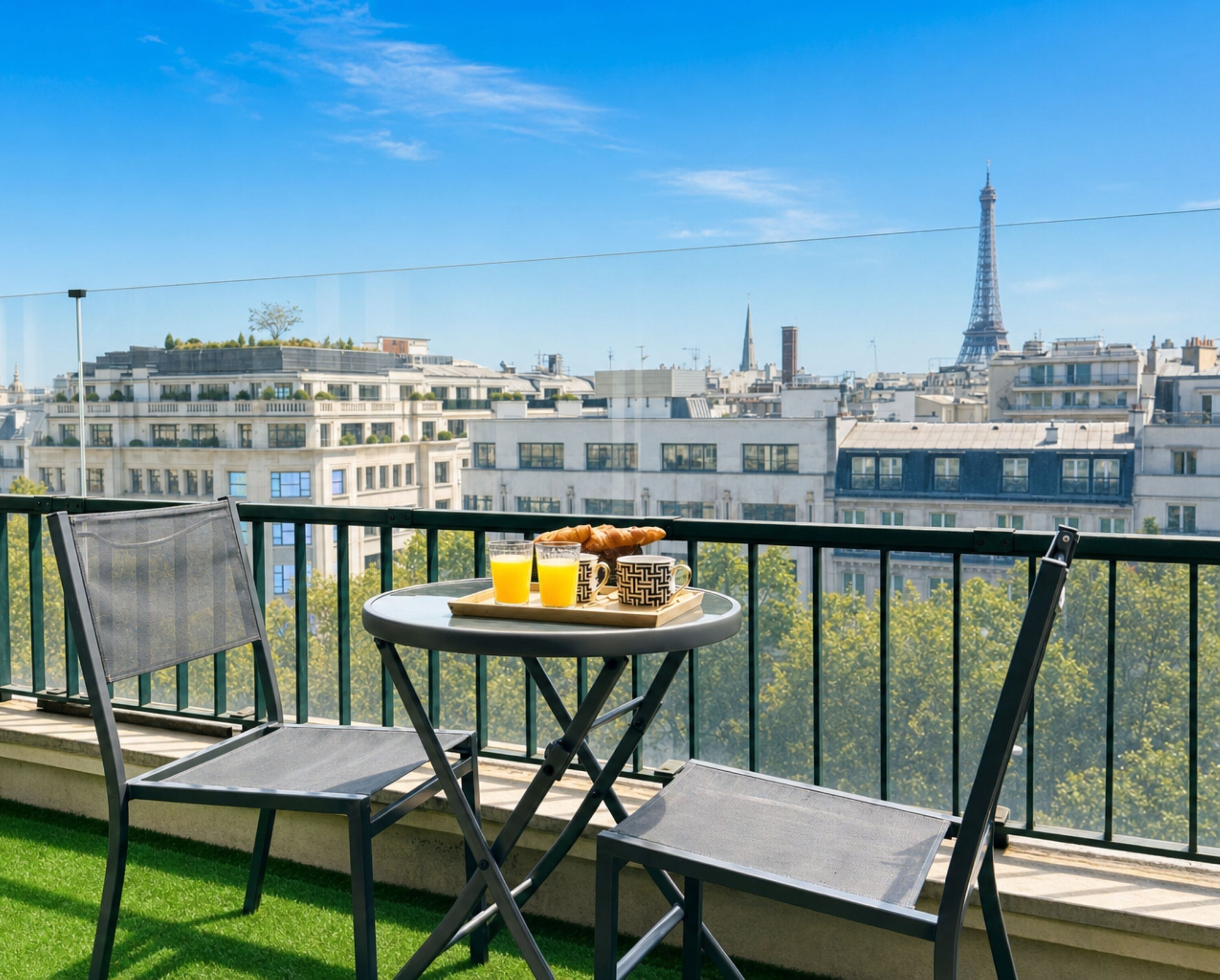 Deluxe Studio, City View | Terrace/patio