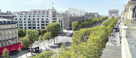 Deluxe Studio, City View | Balcony view