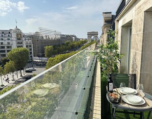 Deluxe Studio, City View | Balcony view - 1610 Champs-Élysées (Paris)