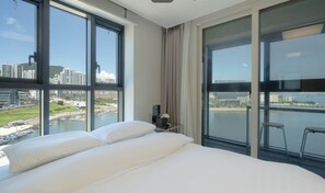 CABIN-V Ocean View Double (V-Type) | Wi-fi percuma, cadar katil 