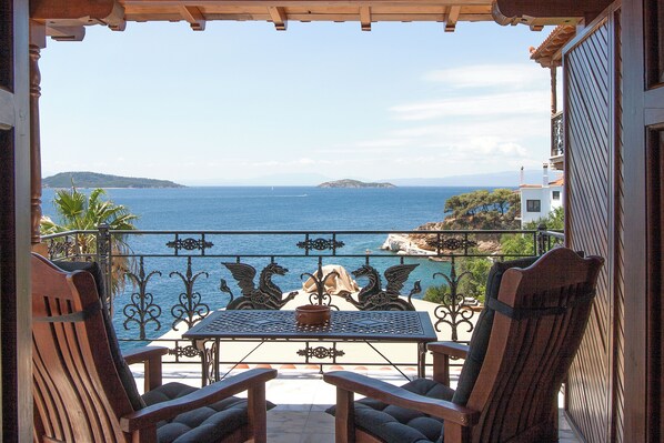 Vue depuis le balcon