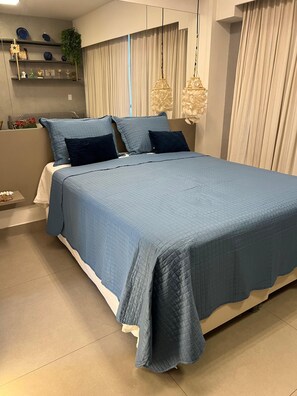 Laptop workspace, blackout curtains, soundproofing, free WiFi - Makia Beach by Essence, Muro Alto, Porto Galinhas (Ipojuca)