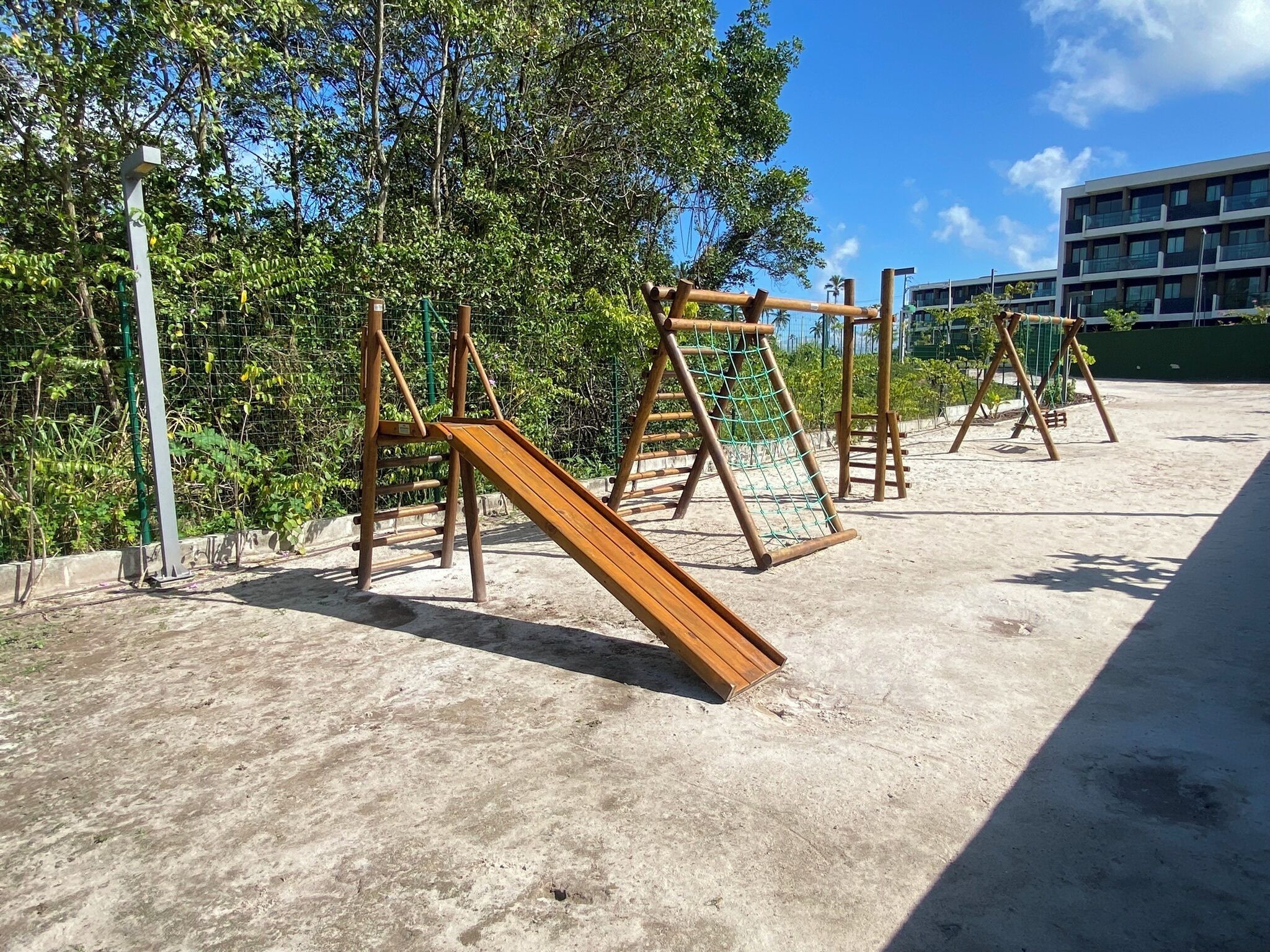 Utendørs lekeområde for barn