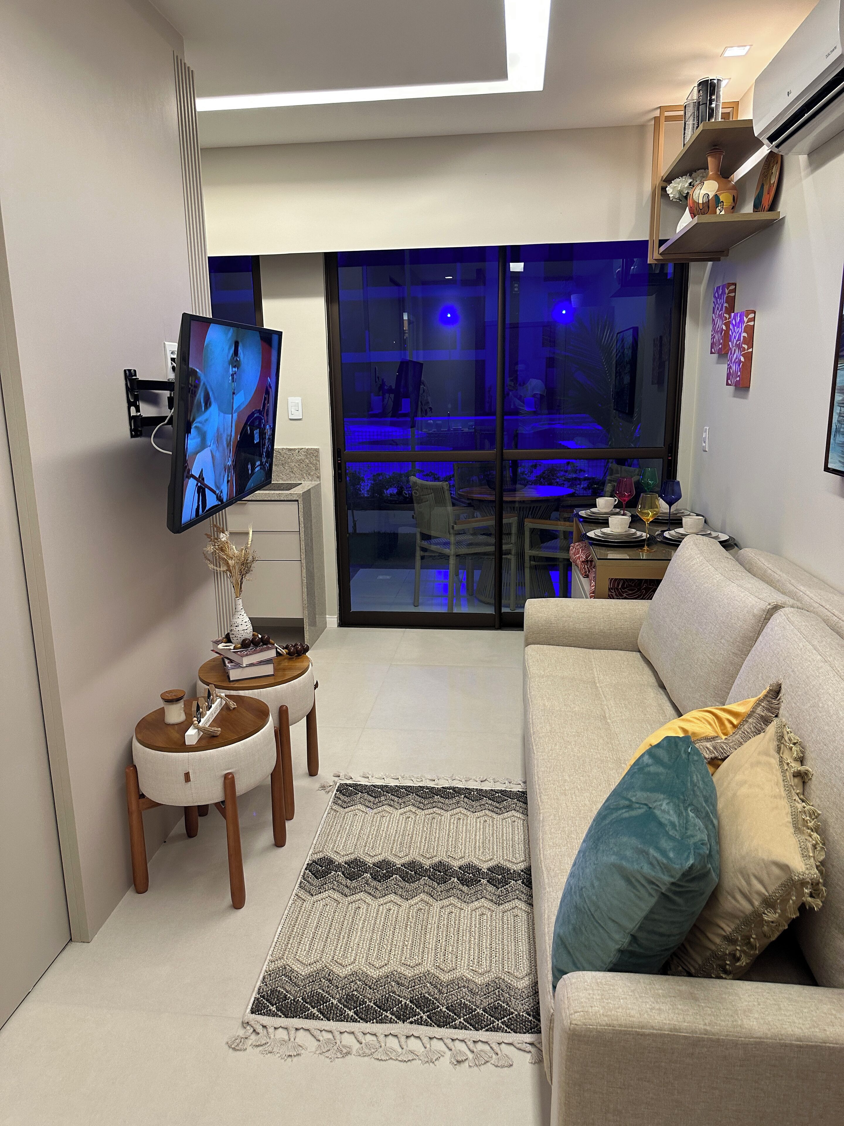 Family Studio, 1 Bedroom, Lanai, Pool View | Living area | 43-inch LED TV with digital channels, Netflix, streaming services