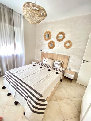 2 chambres, fer et planche à repasser, Wi-Fi, draps fournis