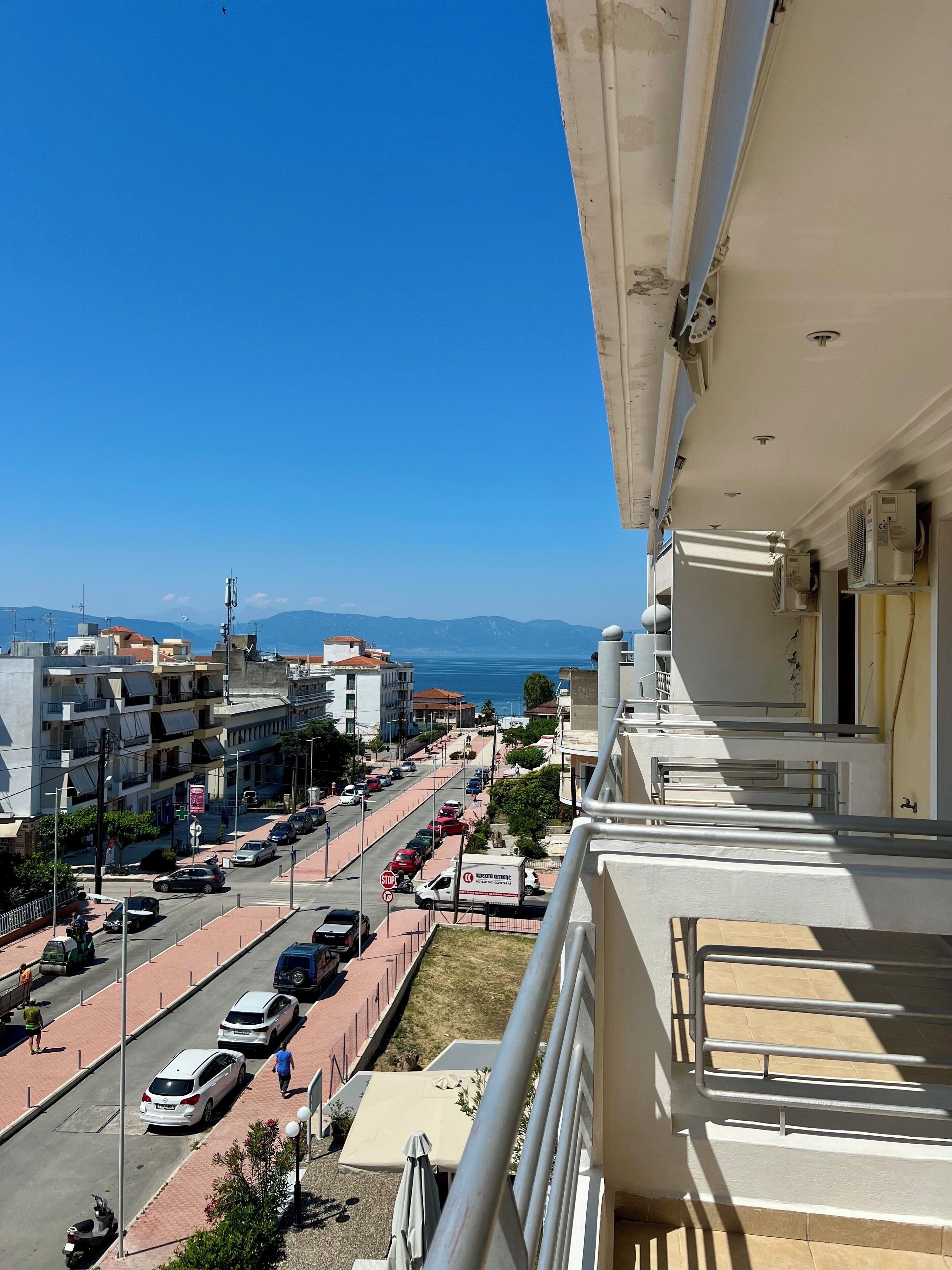Panoramic Double Room, Balcony, Sea View | Terrace/patio