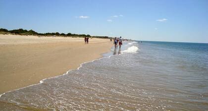 Apartment in Islantilla (Golf) with magnificent common areas and swimming pool.