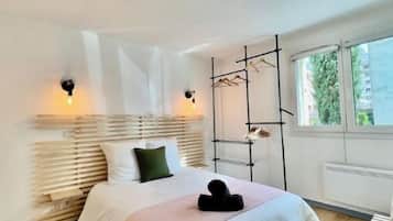 1 Schlafzimmer, Bügeleisen/Bügelbrett, Reisekinderbett, kostenloses WLAN