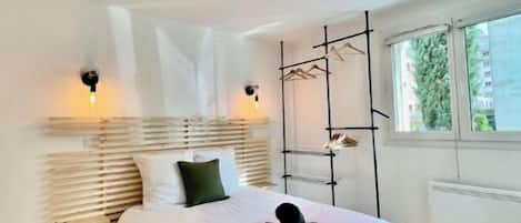 1 Schlafzimmer, Bügeleisen/Bügelbrett, Reisekinderbett, kostenloses WLAN