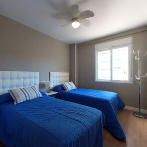 1 bedroom, iron/ironing board, bed sheets