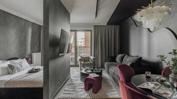 Comfort suite, balkon, uitzicht op jachthaven | 2 slaapkamers, individueel gedecoreerd, individueel gemeubileerd