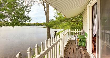 Lakefront Group Getaway w/ Dock in Baldwin!