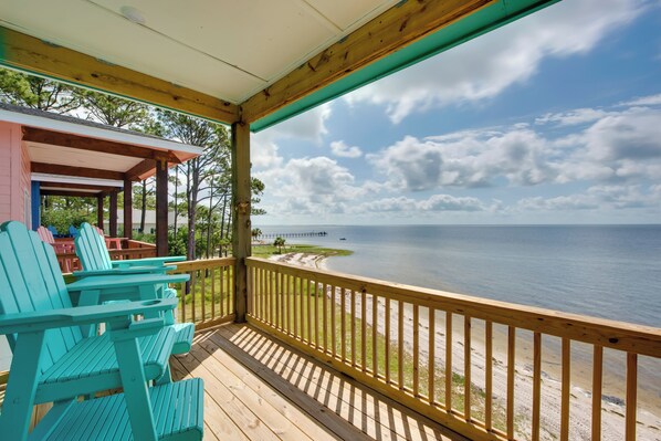 Cottage (1 Bedroom) | Interior - Beachfront Cottage w/ Dock on Florida Gulf Coast (Carrabelle)