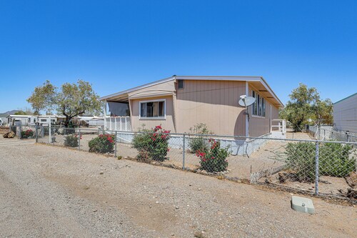 Snowbird Heaven: Rural Quartzite Home Near Hiking