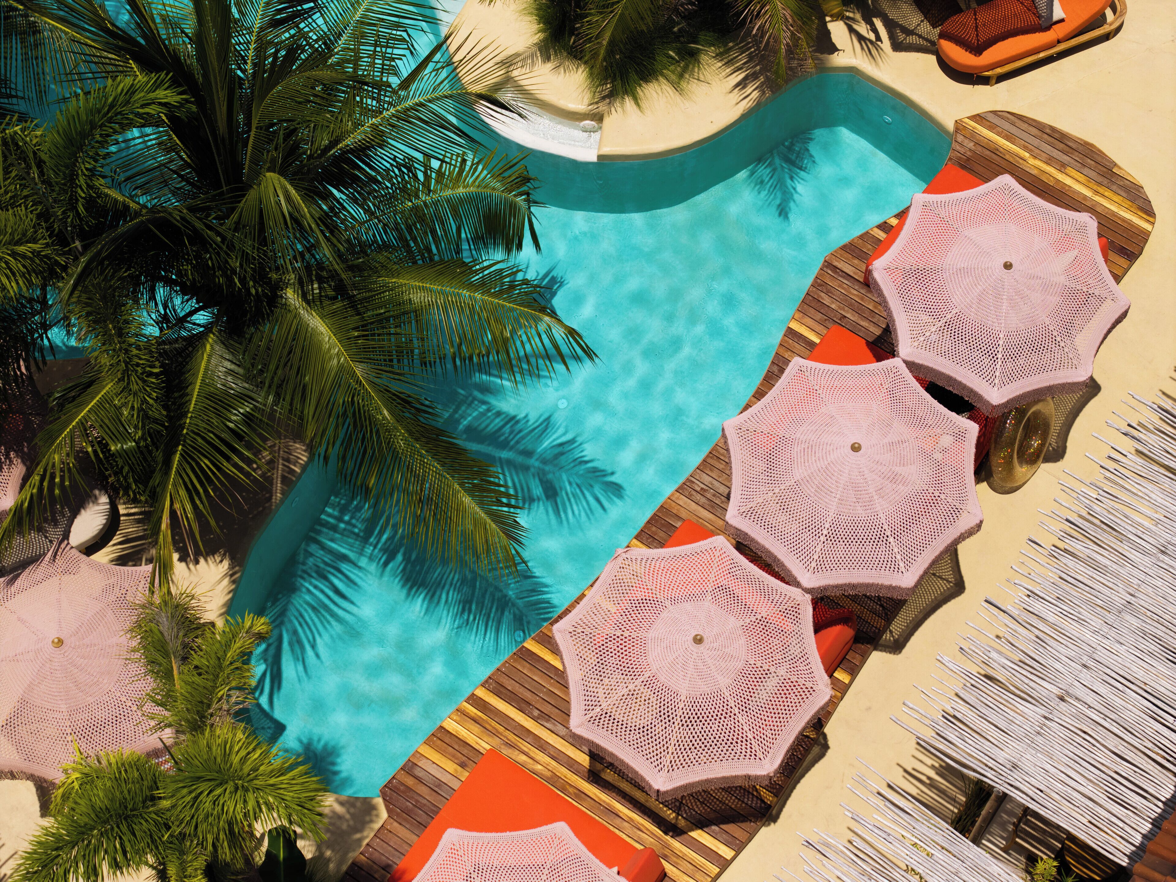 Alberca al aire libre 