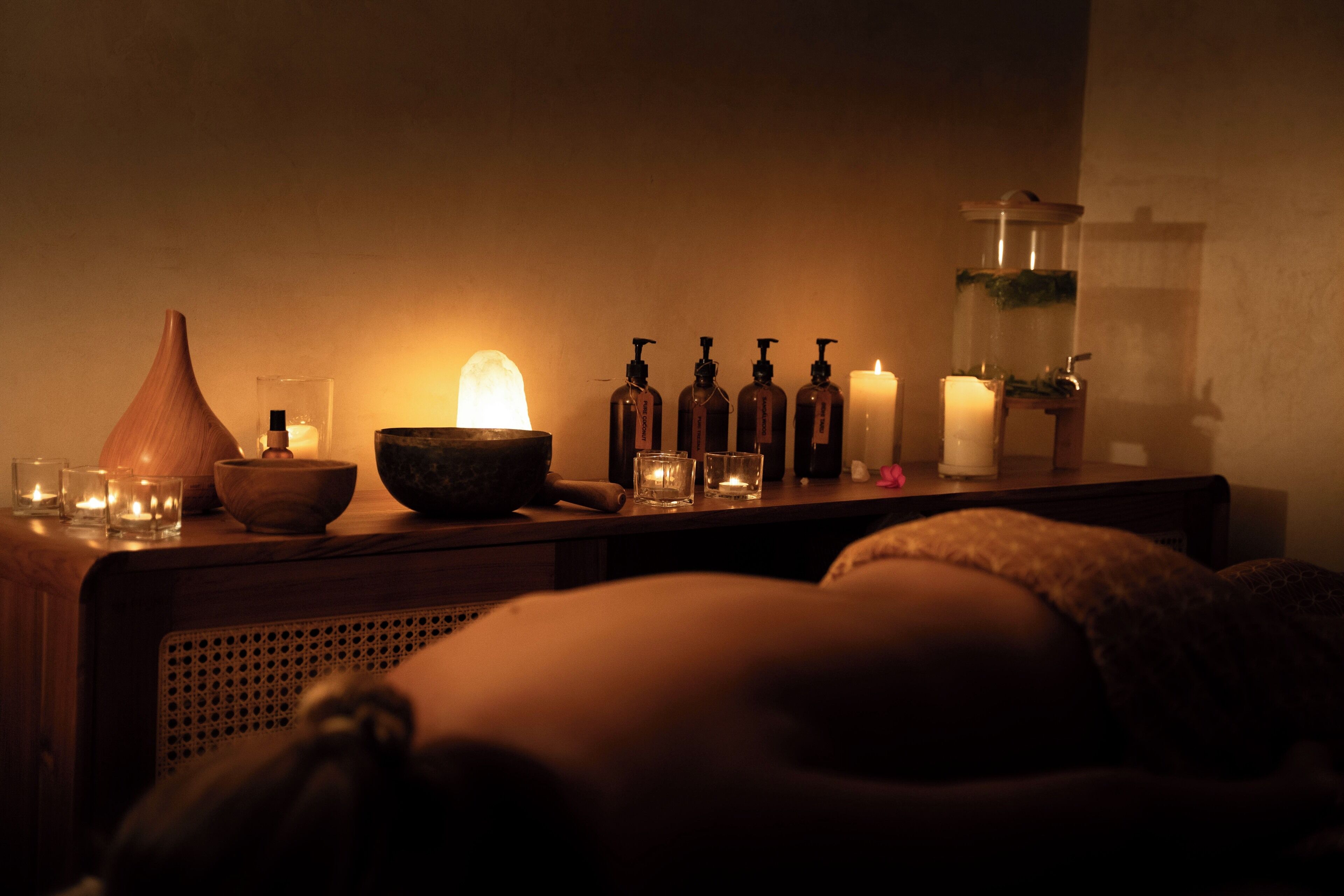 Salas de tratamiento para parejas, tratamientos corporales