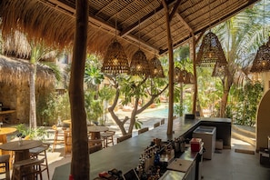 Poolside bar