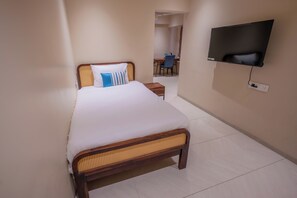 Family Room, 1 Bedroom, City View | In-room safe, desk, laptop workspace, iron/ironing board -  Indie Stays Studio Kharadi (Pune)