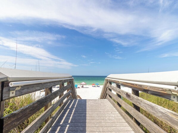 Beach nearby