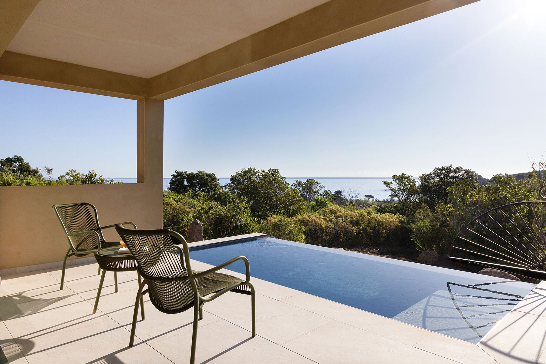 Suíte clássica, suíte, vista para o mar (piscine privée) | Fachada