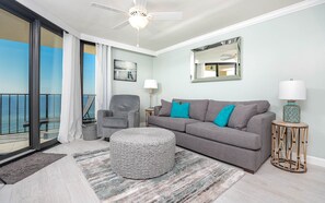 公寓客房, 2 間臥室 | 起居區