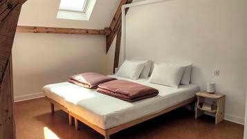 2 chambres, Wi-Fi, literie fournie