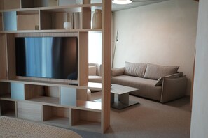 Classic Suite, Balcony, Garden View | Minibar, in-room safe, desk, laptop workspace - At Hotel 35 (Słupca)