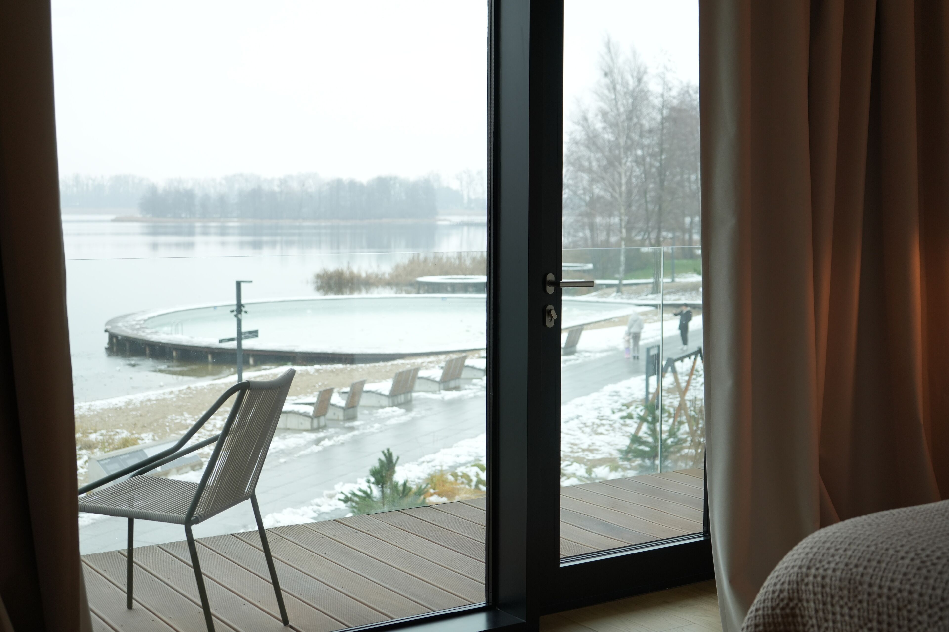 Vistas al campo desde el alojamiento