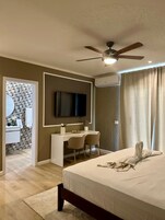 Caja de seguridad en la habitación y decoración personalizada 