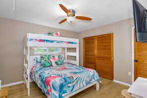 4 habitaciones, acceso a internet y ropa de cama 