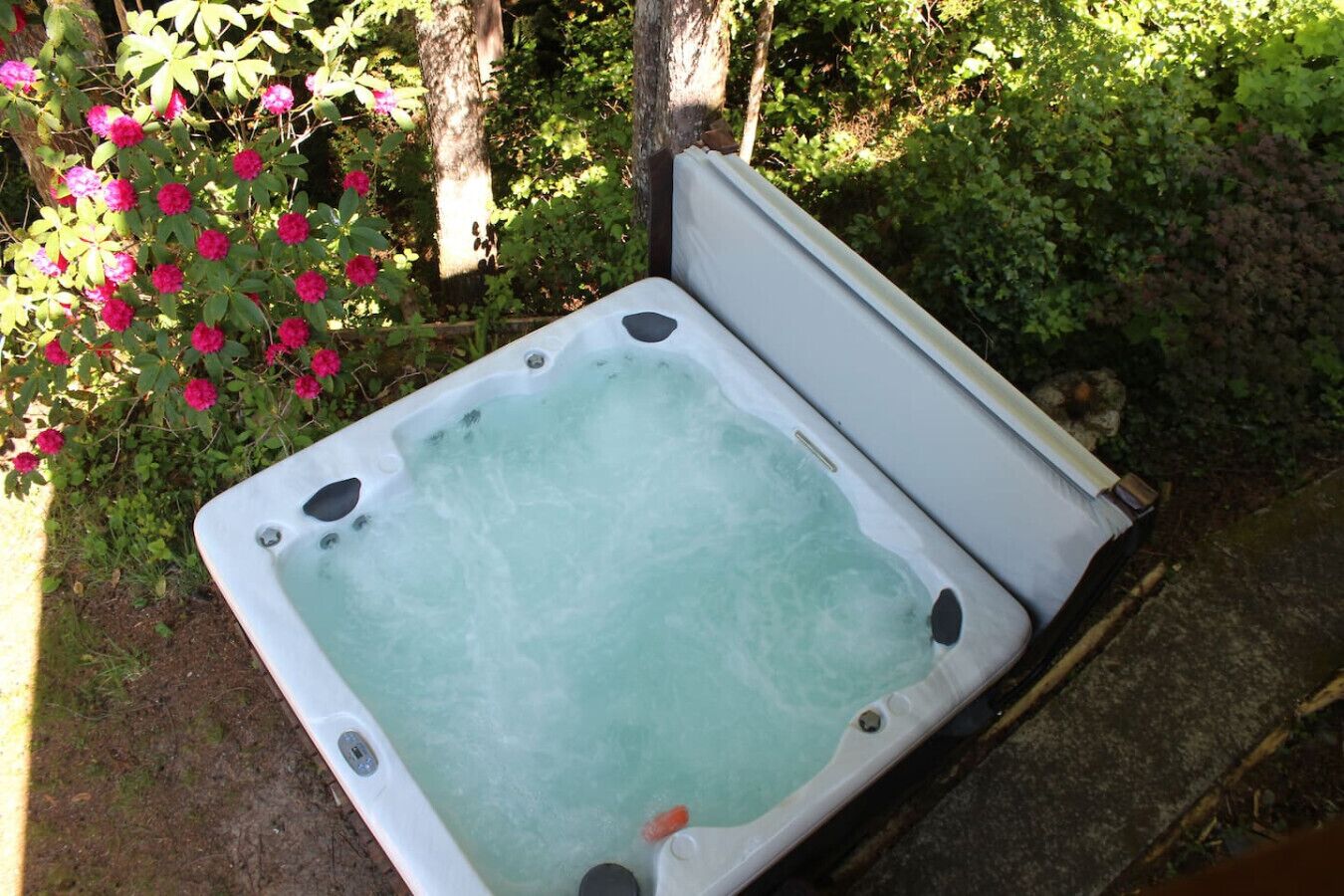 Baignoire à remous extérieure