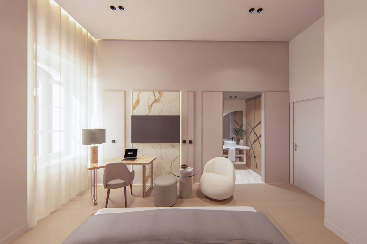 Melia Room | Minibar, coffres-forts dans les chambres, bureau, rideaux occultants
