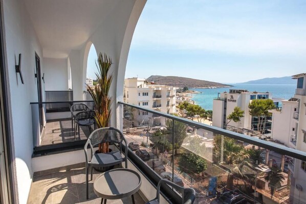 Suite Supérieure, balcon, vue mer | Balcon
