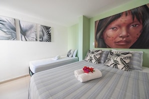 Apartamento, 4 quartos, sacada, vista para a cidade | 4 quartos