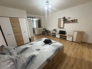 Studio – basic, hageutsikt | Wi-fi (inkludert)