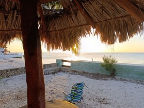 Property grounds - Casa Bambú Holbox beachfront. Private garden 1000 m2 (Holbox)