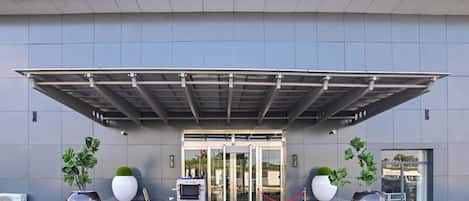 Entrée de l’hébergement