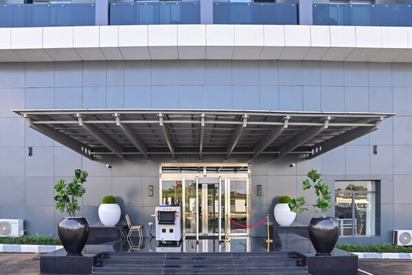 Entrée de l’hébergement