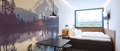 Comfort-Doppelzimmer | Hochwertige Bettwaren, kostenlose Minibar, individuell dekoriert