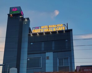 Fassade der Unterkunft