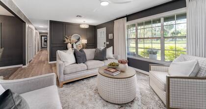 NEW! Designer Pet-Friendly Retreat with Heated Pool