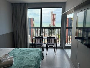 Panoramic Studio, 1 Bedroom, Air conditioning, Ocean View - Bela Hospedagem - 1701 Simple Smart, vista mar (João Pessoa)